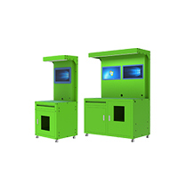 자주검사대 올인원 키오스크 듀얼 OS &  듀얼 모니터